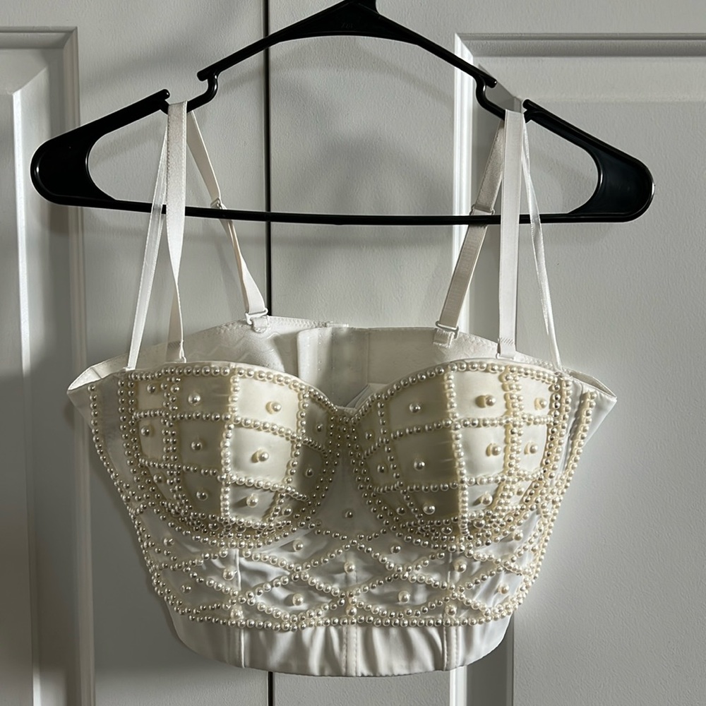 Pearl Corset Top